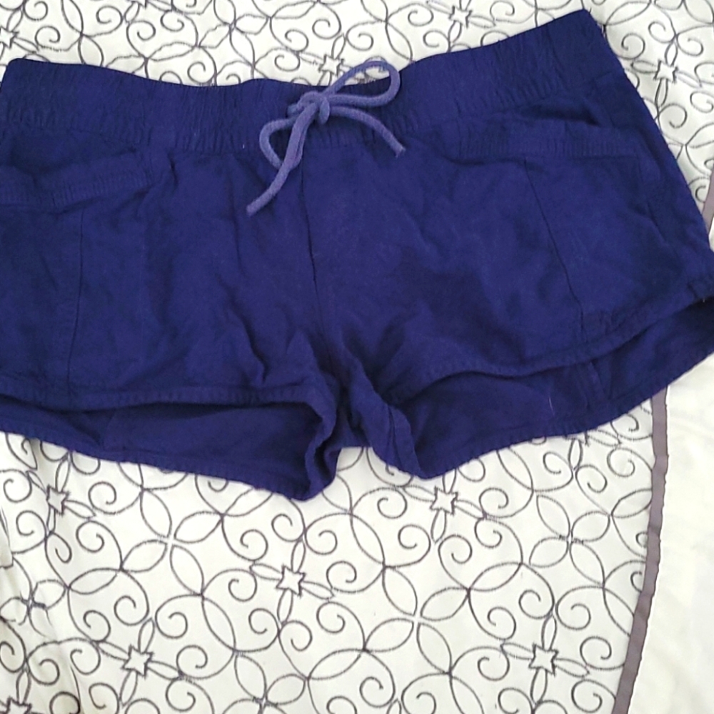 Blue shorts